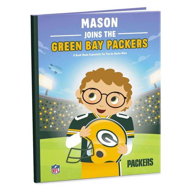 Green Bay Packers NFL Football Personalized Book in 2021 | Green bay ...